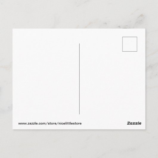 Pink flower briefkaart (Achterkant)