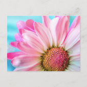 Pink flower briefkaart (Voorkant)
