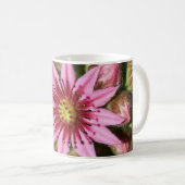 Pink Flower Coffee Mag Koffiemok (Voorkant rechts)