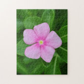 Pink Flower Garden Art Puzzel Legpuzzel (Verticaal)
