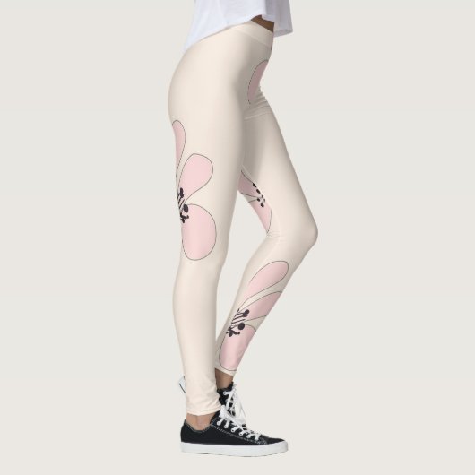pink flower leggings (Rechts)