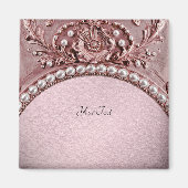 Pink Flower Magnet (Voorkant)