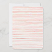 Pink Flower Market Boerderij FBirthday Invitation Kaart (Achterkant)