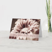 Pink Flower Moederdag van Siblings Kaart (Voorkant)