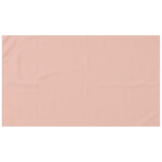 Pink Flower Pattern Tablecloth Tafelkleed (Voorkant (Horizontaal))