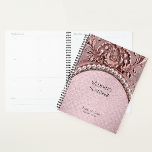 Pink Flower Planner (Display)