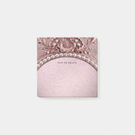 Pink Flower Post it Notes