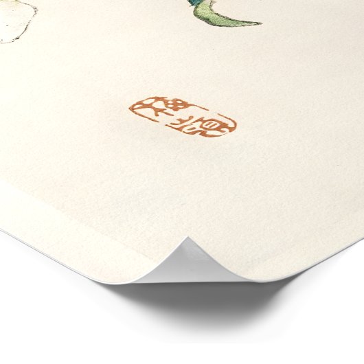  Pink Flower Poster (Hoek)