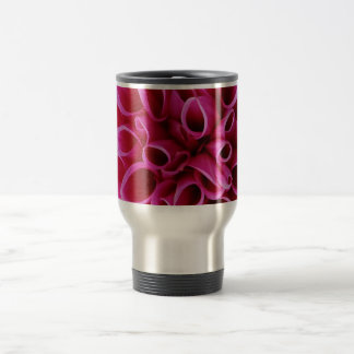 Pink Flower Travel Mug  Reisbeker