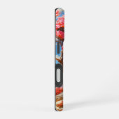 Pink Flower Tree telefoonhoesje iPhone 16 Hoesje (Rechterkant)