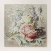 Pink Flower Vase Pretty Legpuzzel (Verticaal)