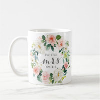 Pink Flower Wedding Planning Mrs Coffee Mok