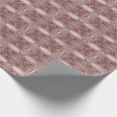 Pink Flower Wrapping Paper Cadeaupapier (Hoek)