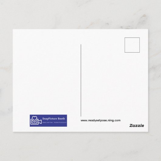 PINK FLOWERS #1 BRIEFKAART (Achterkant)