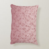 Pink flowers degraded accent kussen (Achterkant (Verticaal))