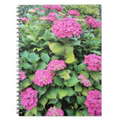 Pink Flowers Foto Notitieboek (Voorkant)