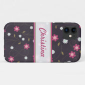 Pink Flowers Mate ID™ iPhone 5 Hoesje (Achterkant (horizontaal))