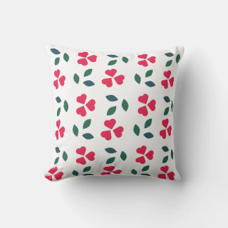 Pink Flowers Patroon Kussen