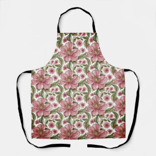 Pink Flowers Patroon Schort