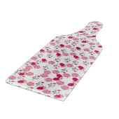 Pink Flowers Patroon Snijplank (Hoek)