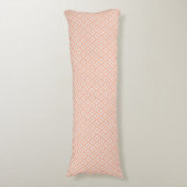 Pink Flowers Pattern Body Pillow Lichaamskussen (Voorkant Verticaal)