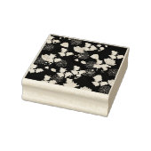 pink flowers rubberstempel (Stempel)