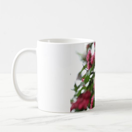 Pink Flowers Tree Foto Mok (Links)