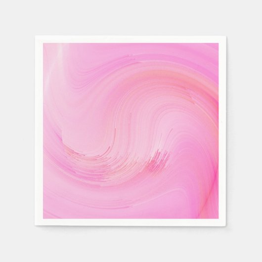 Pink Fluid Pour Ombre Servet (Voorkant)