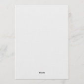 Pink Football Baby Shower Kaart (Achterkant)