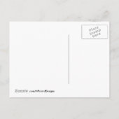 Pink Football Party Invitation Briefkaart - Bewerk (Achterkant)