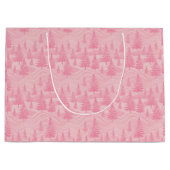 Pink Forest Christmas Groot Cadeauzakje (Voorkant)