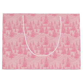 Pink Forest Christmas Groot Cadeauzakje