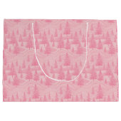 Pink Forest Christmas Groot Cadeauzakje (Achterkant)
