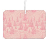 Pink Forest Christmas Luchtverfrisser (Achterkant)