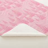 Pink Forest Christmas Sherpa Deken (3/4)