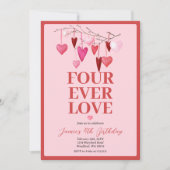 Pink Four hield ooit van de verjaardagsballon van Kaart (Voorkant)