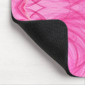 Pink Fractal Mousepad Muismat (Hoek)
