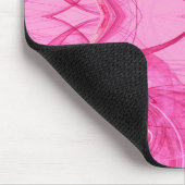 Pink Fractal Mousepad Muismat (Hoek)