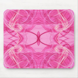 Pink Fractal Mousepad Muismat