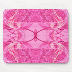 Pink Fractal Mousepad Muismat
