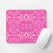 Pink Fractal Mousepad Muismat (Met muis)