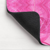 Pink Fractal Mousepad Muismat (Hoek)