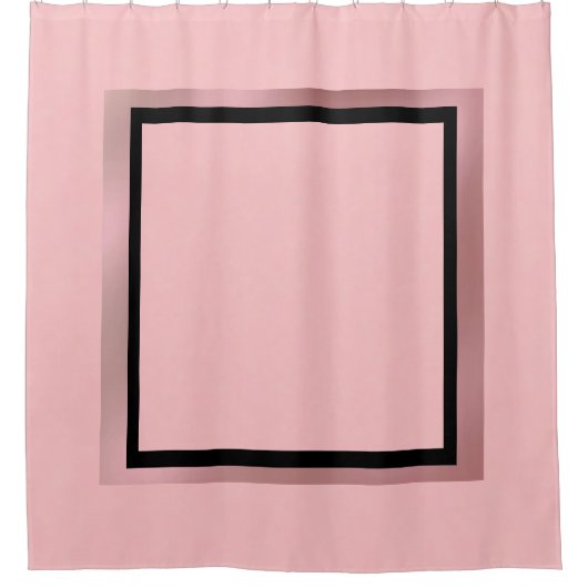 Pink Frame Douchegordijn (Voorkant)