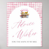 Pink Fresh Off The Market advies en wensen onderte Poster (Voorkant)