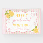 Pink Freshly Graduated Lemon Banner (Horizontaal)