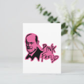 PINK FREUD Psychoanalysis Sound Edition Briefkaart (Staand voorkant)