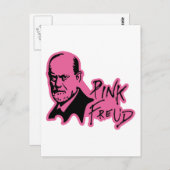 PINK FREUD Psychoanalysis Sound Edition Briefkaart (Voorkant / Achterkant)