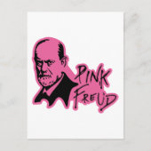 PINK FREUD Psychoanalysis Sound Edition Briefkaart (Voorkant)