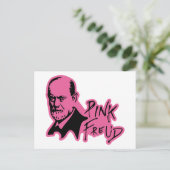 PINK FREUD Psychoanalysis Sound Edition Briefkaart (Staand voorkant)