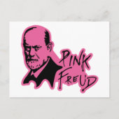 PINK FREUD Psychoanalysis Sound Edition Briefkaart (Voorkant)